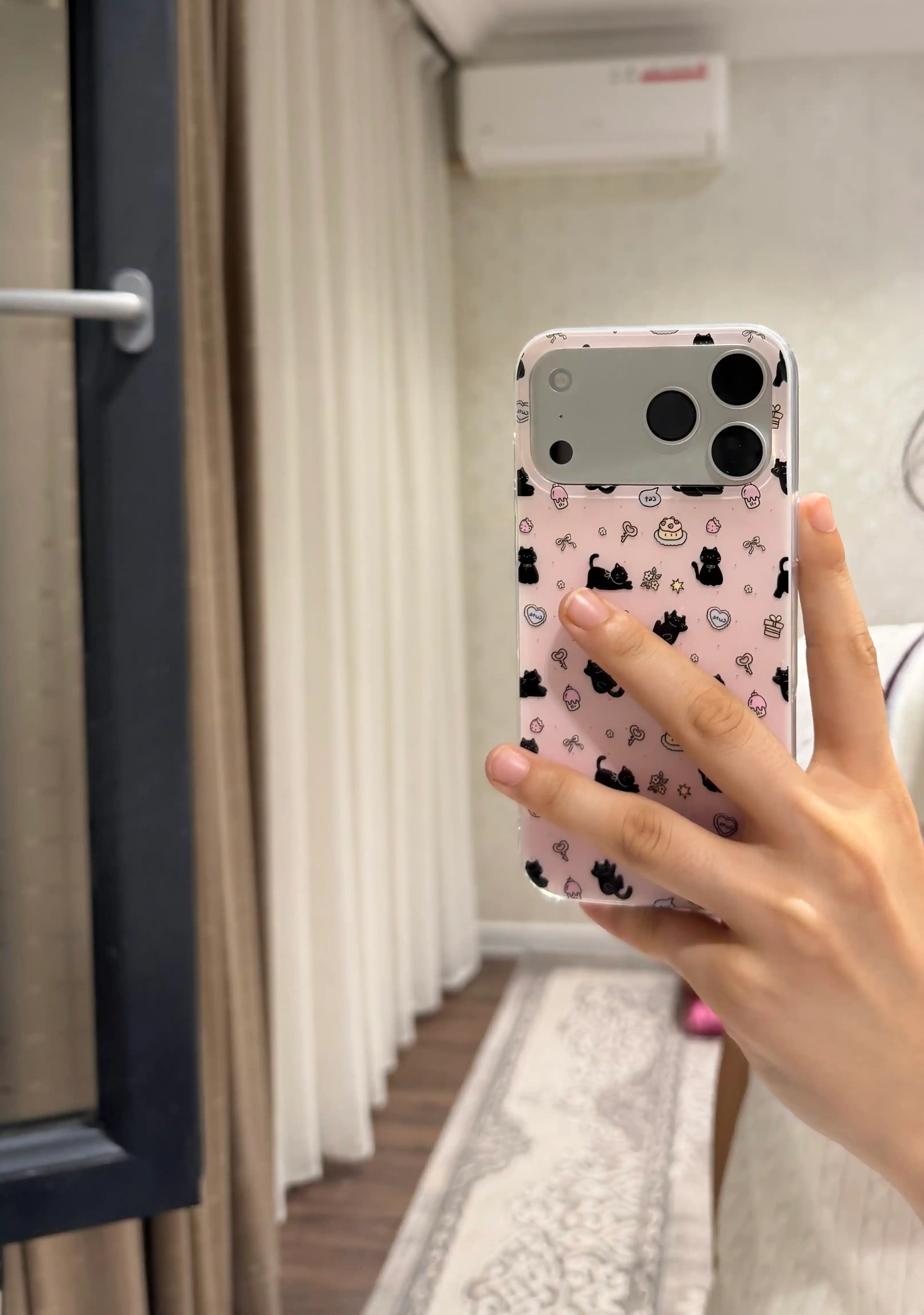 Чехол для iPhone с милым принтом Прозрачный защитный чехол для телефона, стильный дизайн