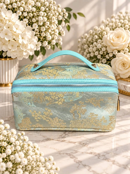 Дорожная косметичка «Elegant» — вместительный органайзер для косметики - 