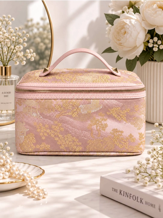 Дорожная косметичка «Elegant» — вместительный органайзер для косметики - 