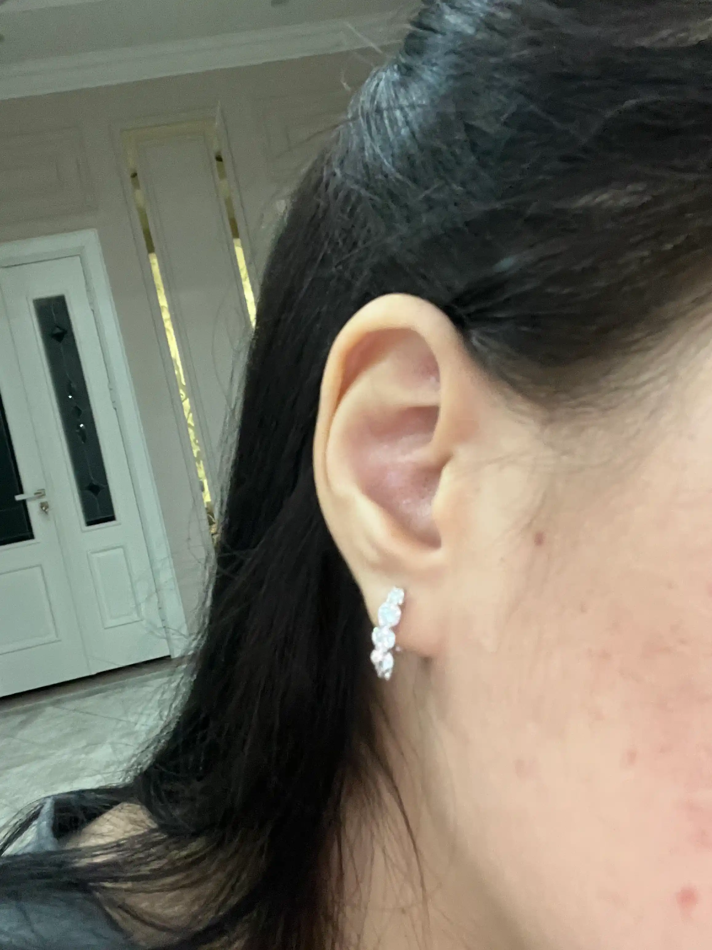 Серьги из серебра с фианитами SOKOLOV, 94023498