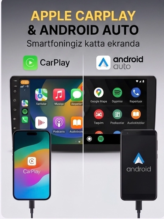 Gentra, Cobalt, Spark, Nexia 1, 2, 3 Damas, Matiz uchun Kenwood avtomobil monitorlari