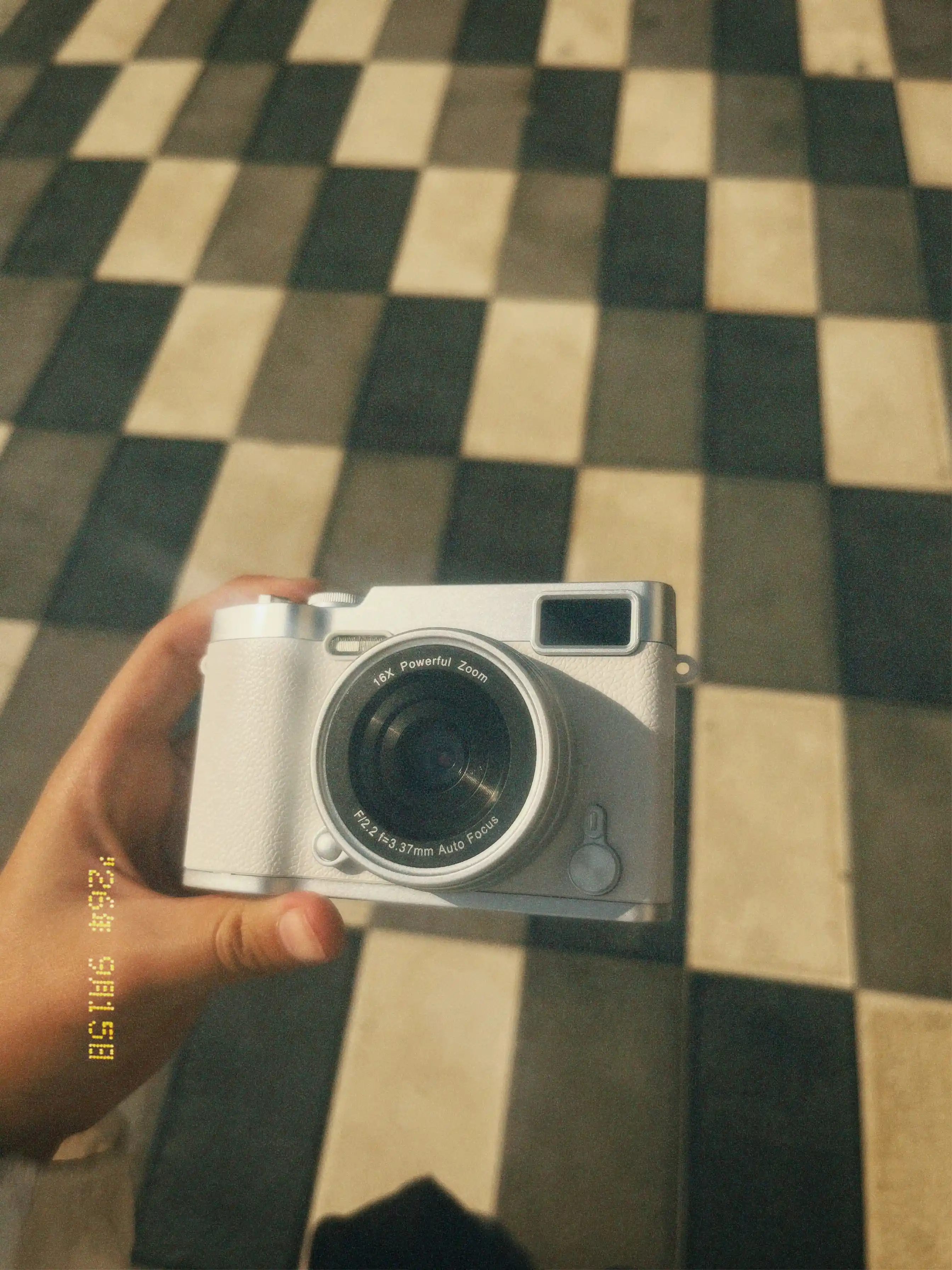 Ретро фотоаппарат HD 1080P, поворотный экран, 16X зум, автофокус AF, карта 128 ГБ