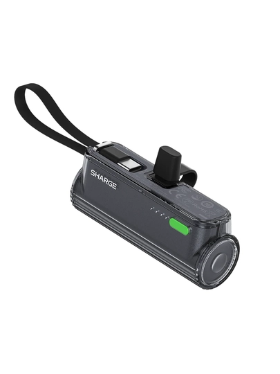 Повербанк SHARGE Flow Mini 2, 5000 мА·ч, 22,5 Вт, USB-C и Lightning