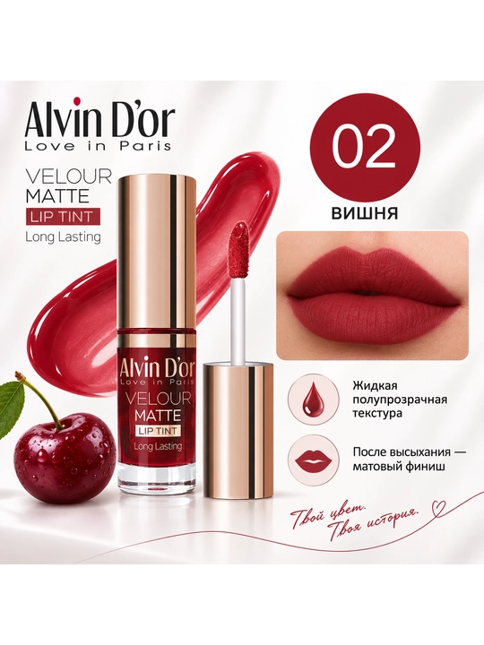 Lab tinti, pantenolli Alvin D’or Velour Matte - 