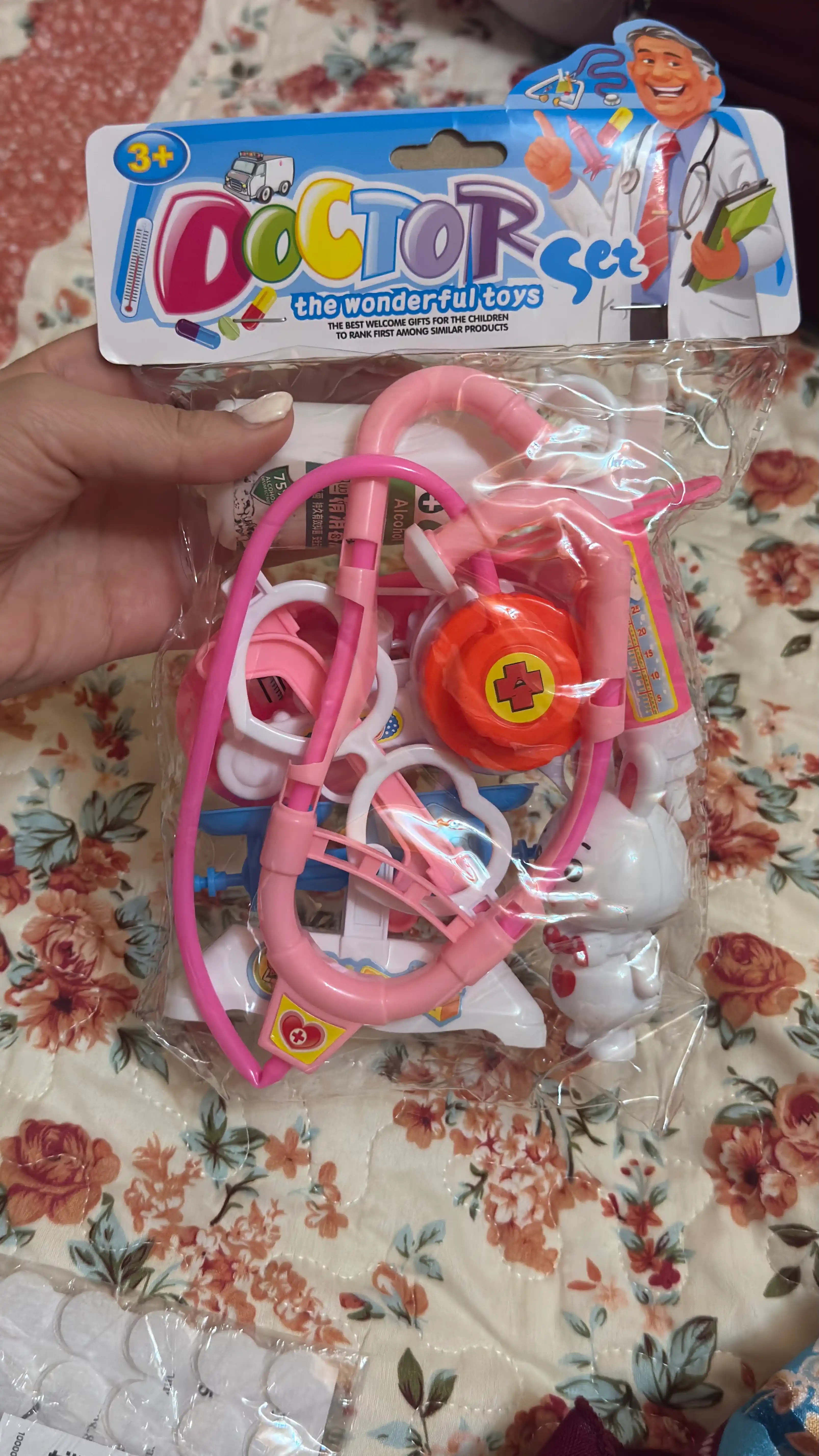 Детский набор доктора, 3+, игрушка врач, медицинский набор, 10+ предметов
