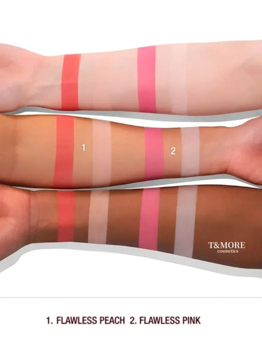 Charlotte Tilbury Ixcham 2 ta 1 da paletka - yurak shaklidagi upa va qizillik