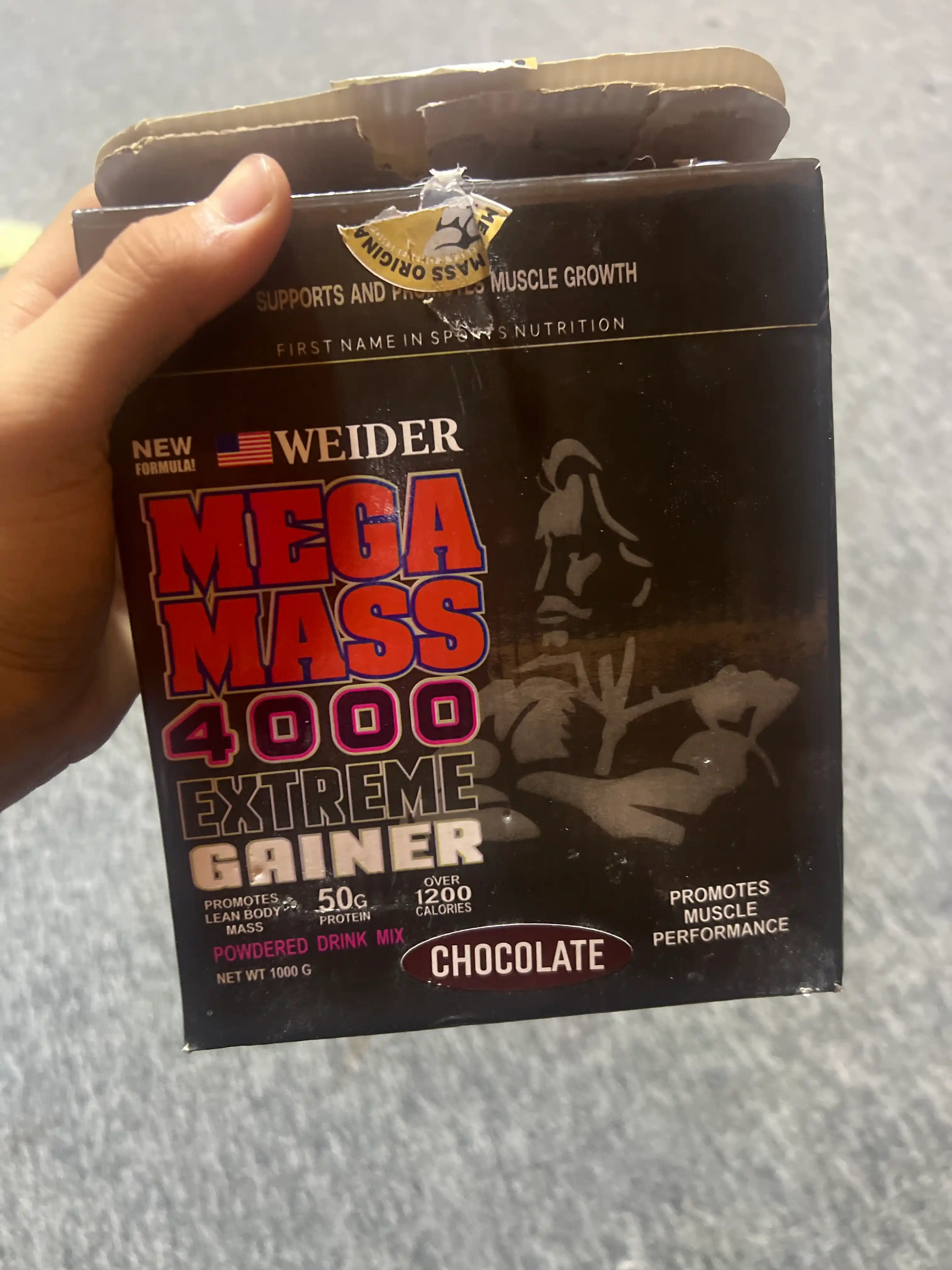 Гейнер Mega Mass Gainer Black, для набора массы, 7-3-1  кг