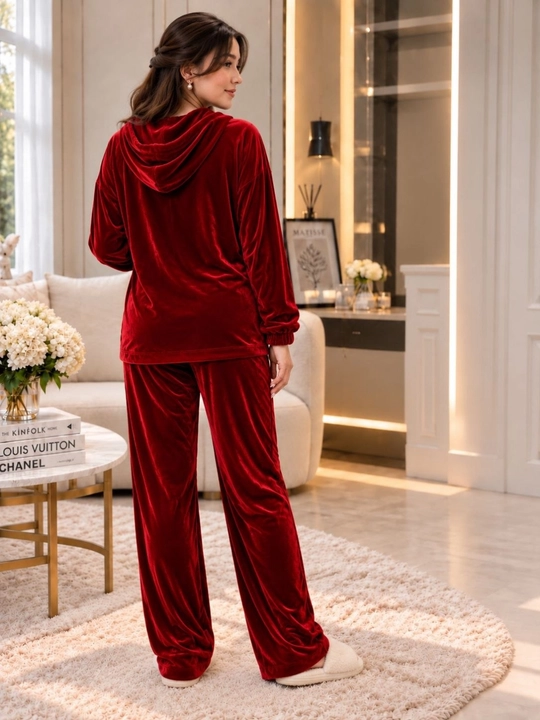 Женский велюровый костюм oversize 46-52 мягкий худи на молнии комплект с брюками