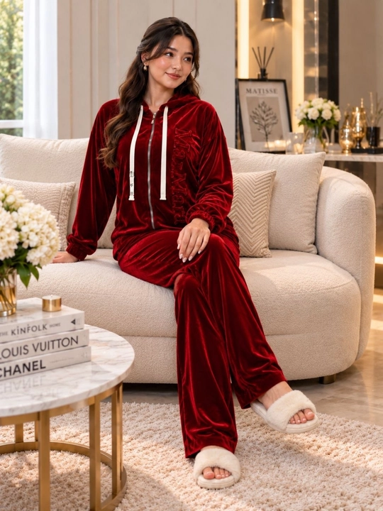 Женский велюровый костюм oversize 46-52 мягкий худи на молнии комплект с брюками