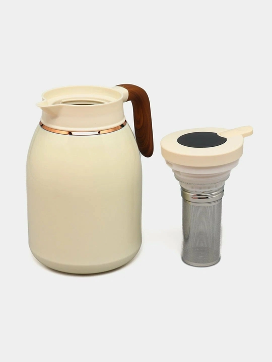 Termos choynak 1,6 l — issiq ichimliklar uchun, qulay dastakli, sifatli termos