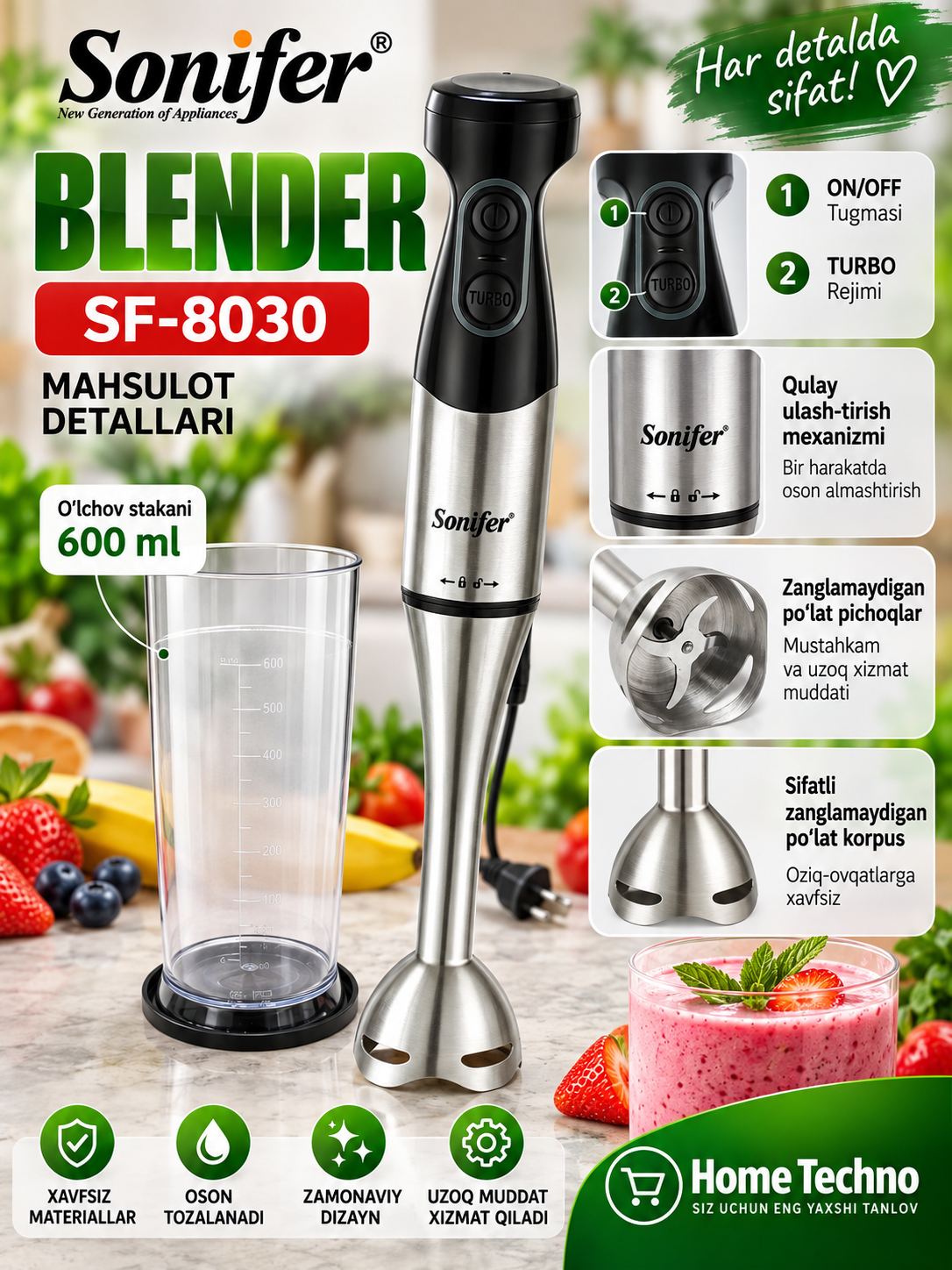 Blender "Sonifer SF - 8030"