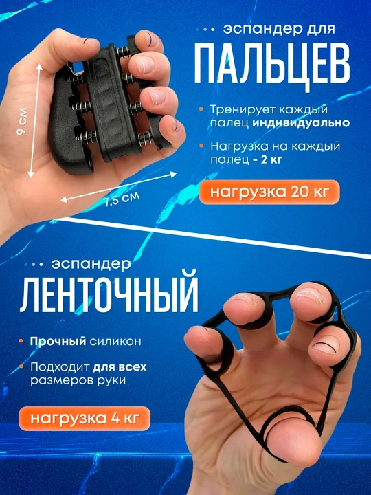 Эспандер со счетчиком для мышц рук, с регулятором, 5-60 кг