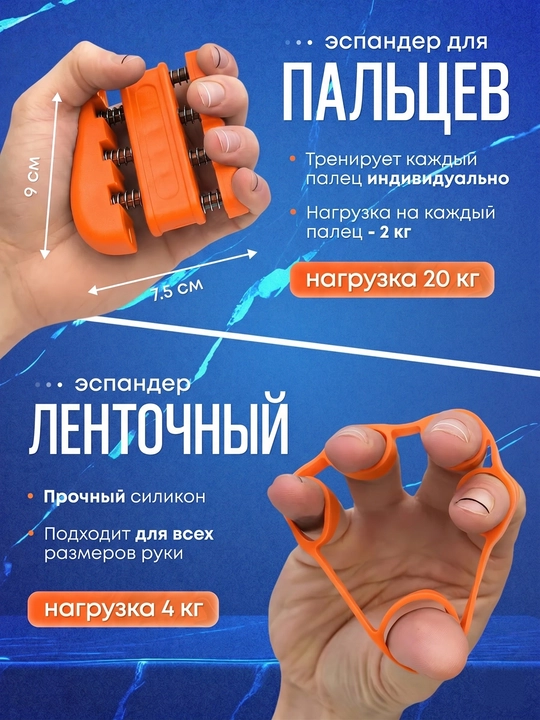 Эспандер со счетчиком для мышц рук, с регулятором, 5-60 кг