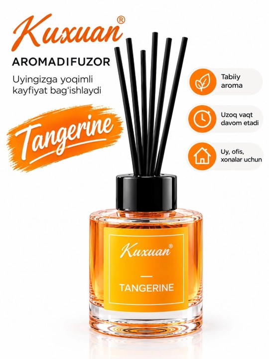 Uan Tangerine uy uchun aromadifuzor - 
