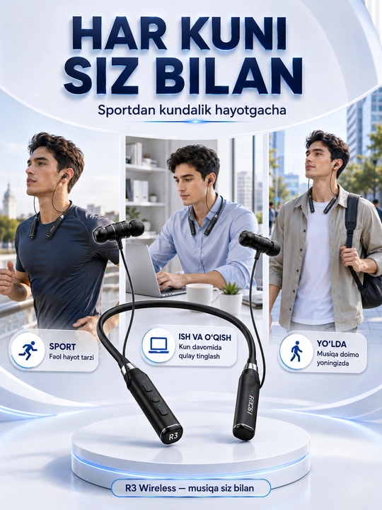 Bluetooth quloqchinlar, simsiz naushnik