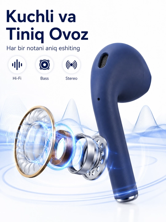 Bluetooth quloqchinlar, simsiz naushnik
