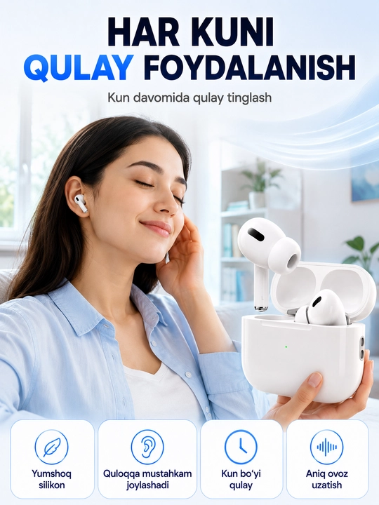 Bluetooth quloqchinlar, simsiz naushnik