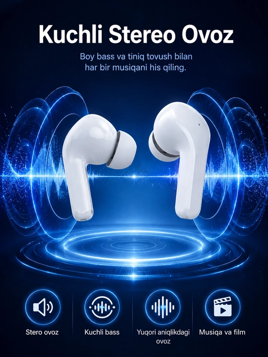 Bluetooth quloqchinlar, simsiz naushnik