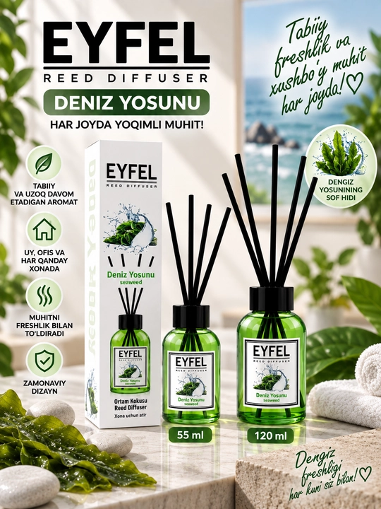 Ароматизатор для дома, автомобиля и офиса «Eyfel» - 