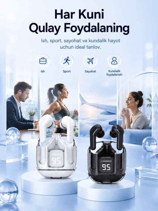 Bluetooth quloqchinlar, simsiz naushnik
