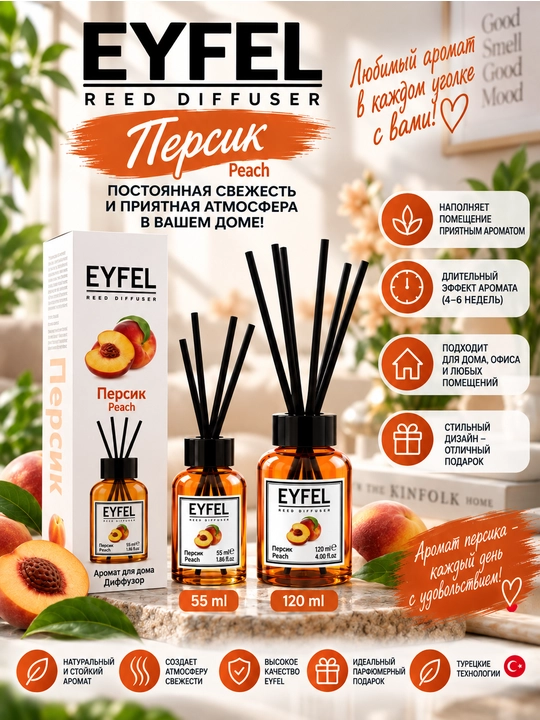 Ароматизатор для дома, автомобиля и офиса «Eyfel»