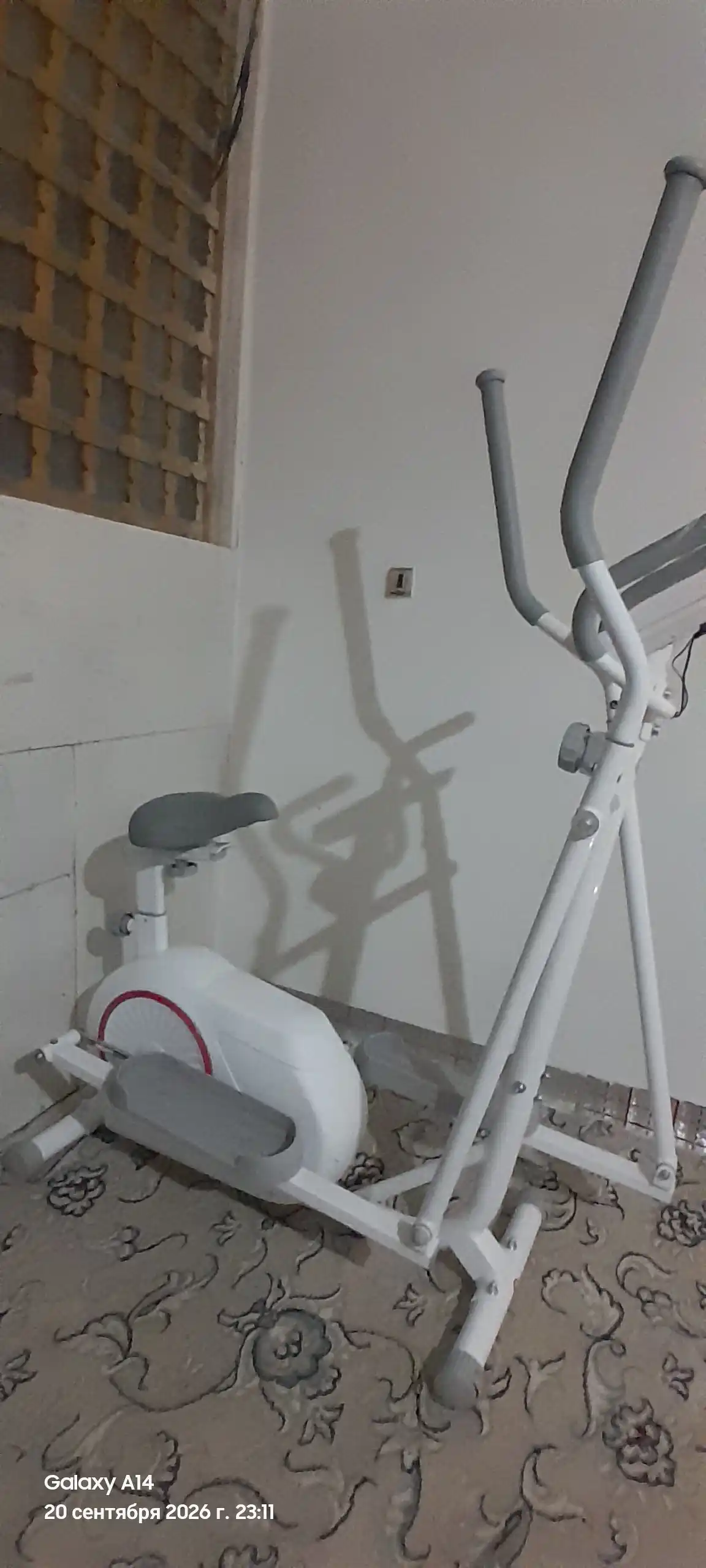 Dreamfit elliptik trenajyor 2 in 1, velo + elliptik, 8 daraja yuklama, 120 dan 130kg gacha