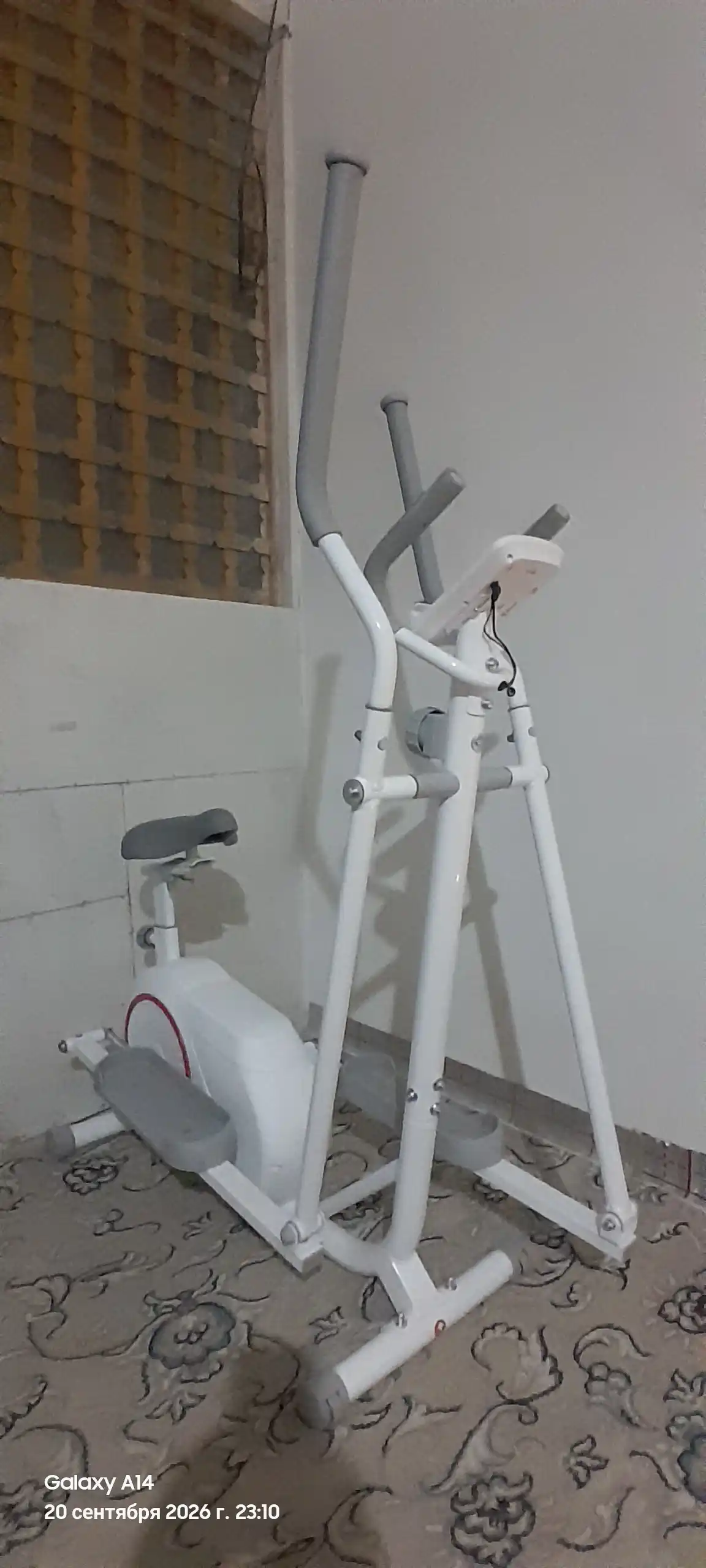 Dreamfit elliptik trenajyor 2 in 1, velo + elliptik, 8 daraja yuklama, 120 dan 130kg gacha