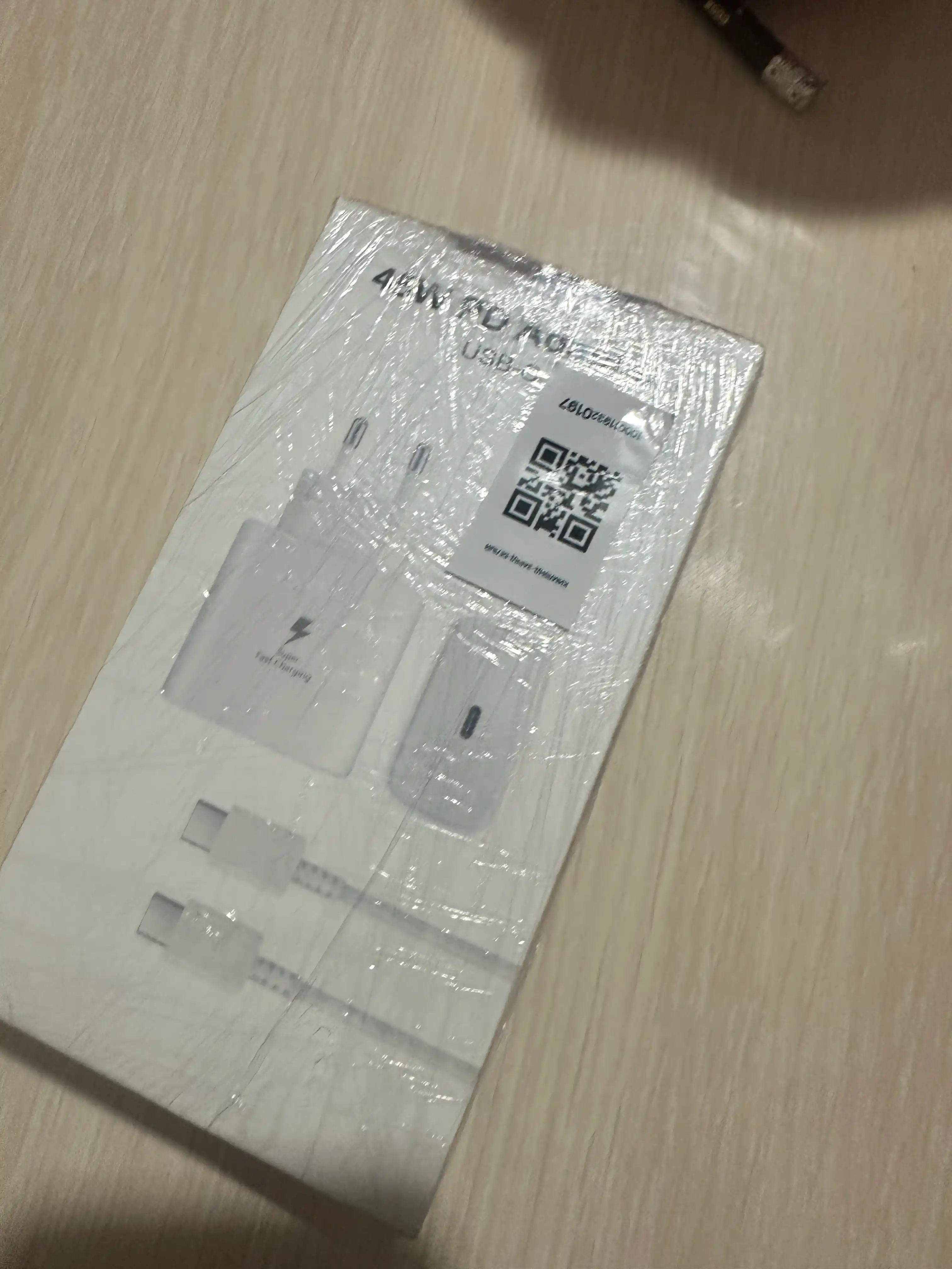 45W PD quvvatlagich + Type-C kabeli, tez quvvat oladi