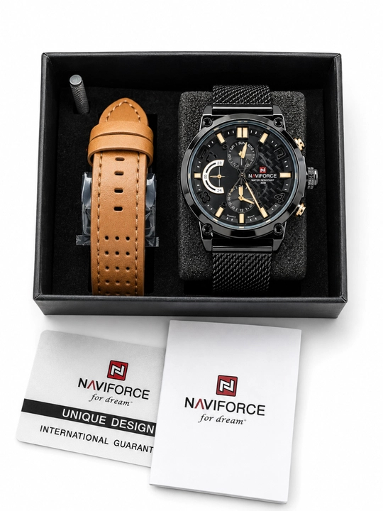 Naviforce NF9068S erkaklar soati - 