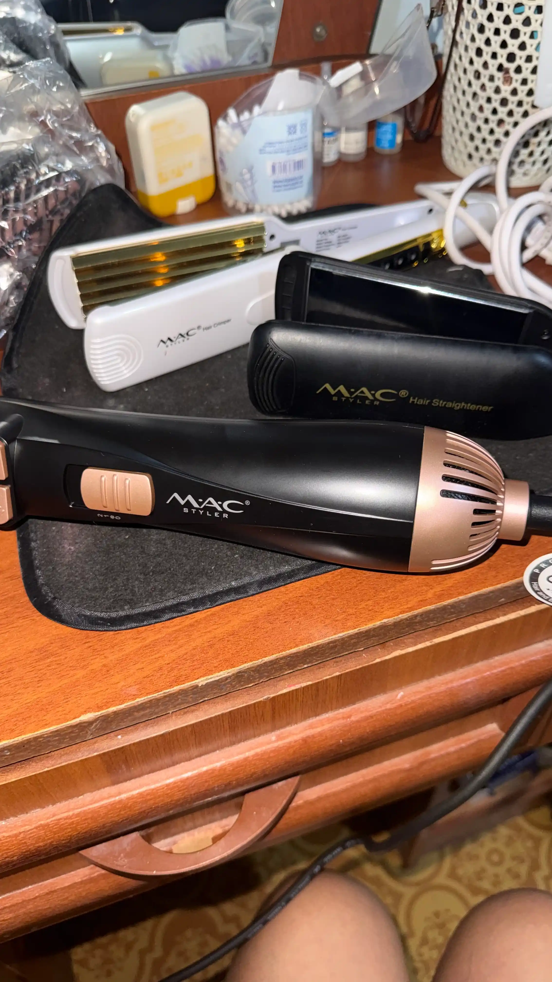 Fen-stayler 7 in 1, Coanda, soch styleri, fen cho'tka, lokon, MAC Styler, 110000 RPM