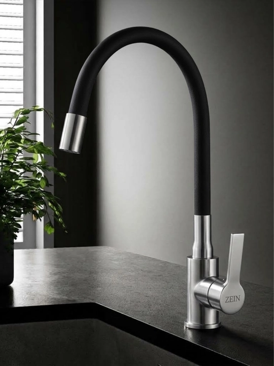 Смеситель для кухни с гибким изливом