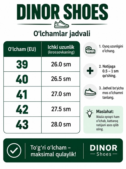 Erkaklar uchun tabiiy charmdan tikilgan qora krossovkalar — DINOR Shoes