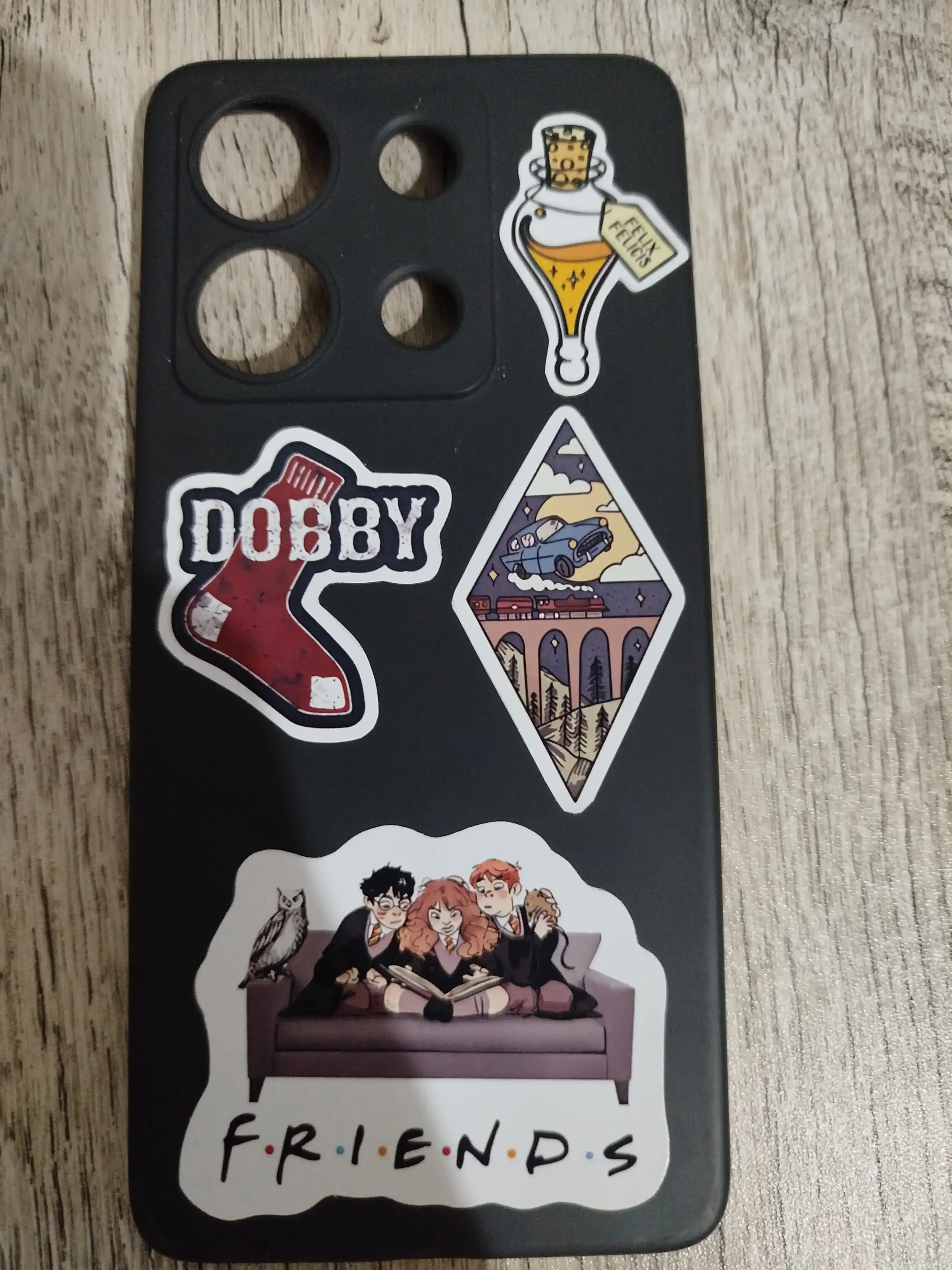 Stikerlar, nakleykalar, Garri Potter, Hogwarts, telefon g'iloflari va noutbuklar uchun
