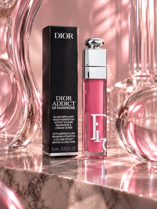 Dior Addict Lip Maximizer 007 Raspberry блеск для губ, эффект объёма, 6 мл