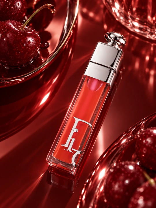 Dior Addict Lip Maximizer красный блеск для губ, глянцевый финиш, эффект объёма, 6 мл