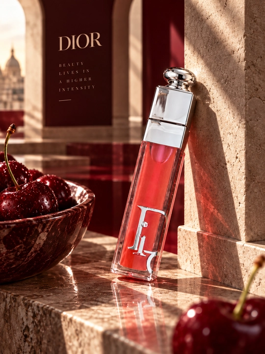 Dior Addict Lip Maximizer красный блеск для губ, глянцевый финиш, эффект объёма, 6 мл