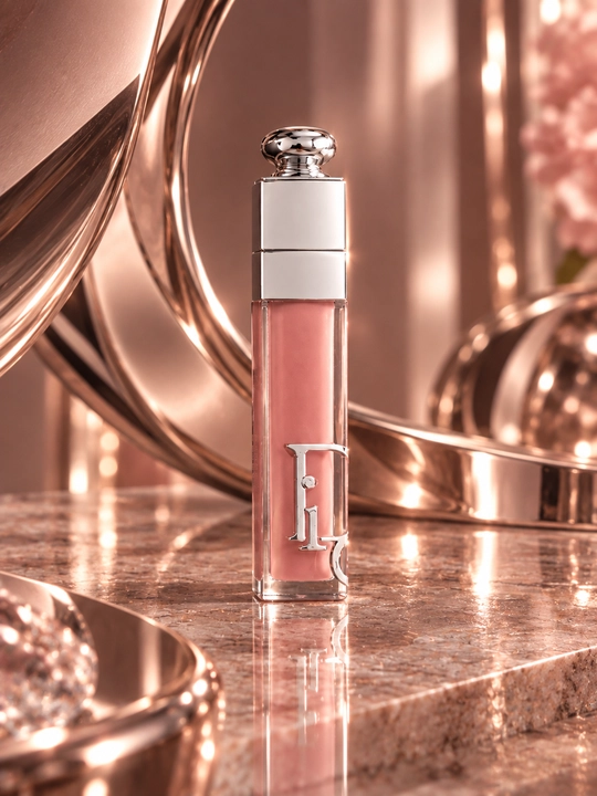 Dior Addict Lip Maximizer 038 Rose Nude блеск для губ, нюдово-розовый оттенок, 6 мл