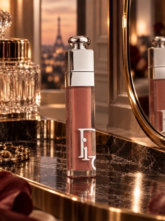 Dior Addict Lip Maximizer блеск для губ, нюдово-розовый оттенок, глянцевый финиш, 6 мл
