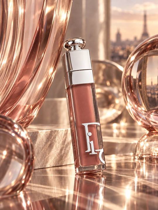 Dior Addict Lip Maximizer блеск для губ, нюдово-розовый оттенок, глянцевый финиш, 6 мл