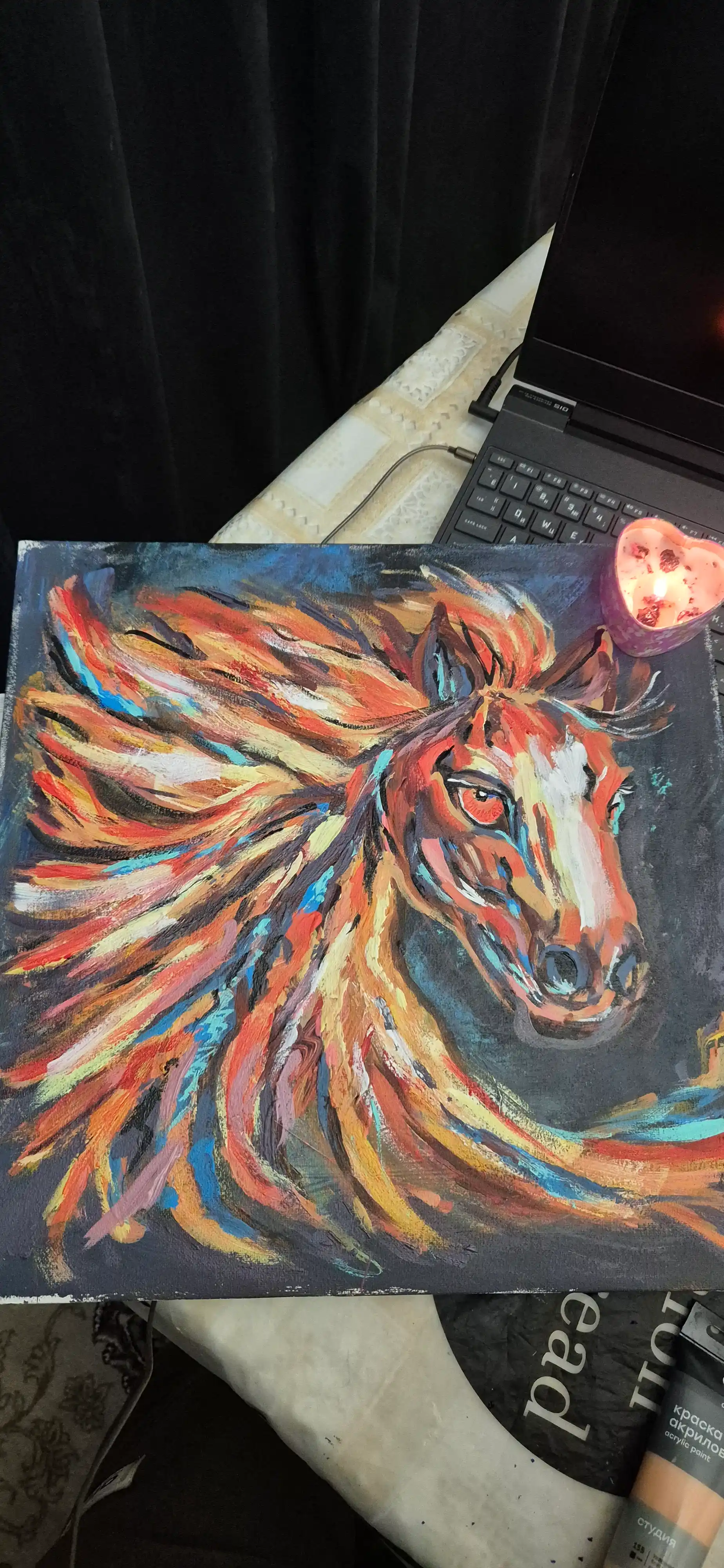 Akril bo'yoq "VISTA-ARTISTA" Studio porloq VAAG-75 75 ml 06 Oltin