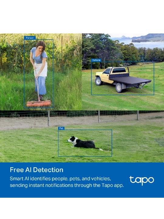 Tashqi 4G LTE panoramik aqlli kamera TP-Link Tapo TC40GW