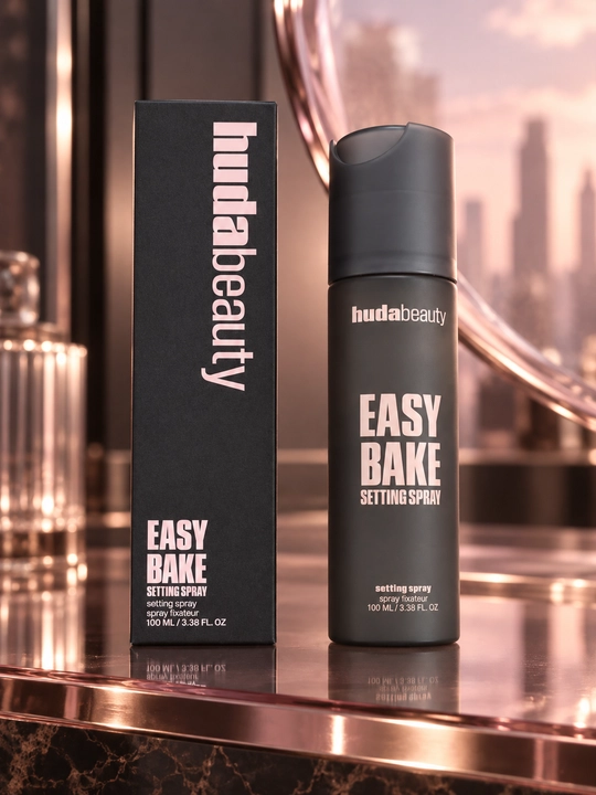 Makiyajni fiksatsiya qiluvchi sprey Huda Beauty Easy Bake Setting Spray, 100 ml - 