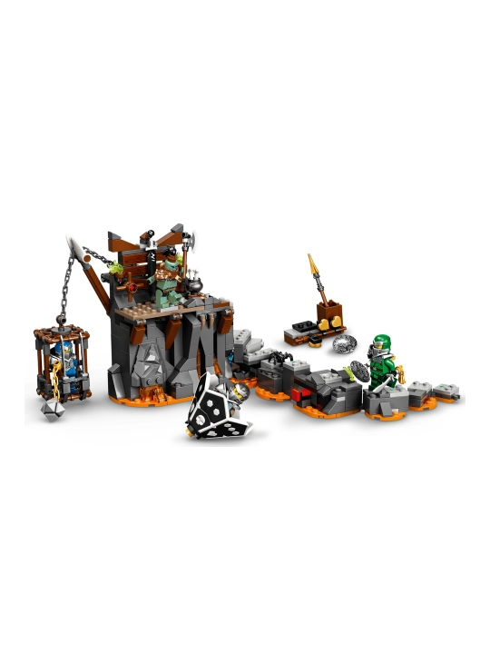 LEGO NINJAGO Bosh suyagi zindoniga sayohat konstruktor 71717, 401 detal - 