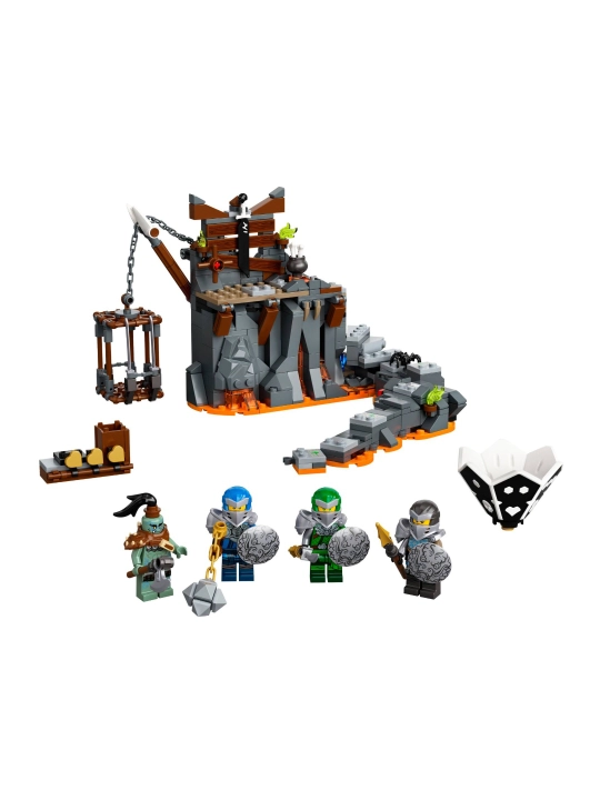 LEGO NINJAGO Bosh suyagi zindoniga sayohat konstruktor 71717, 401 detal