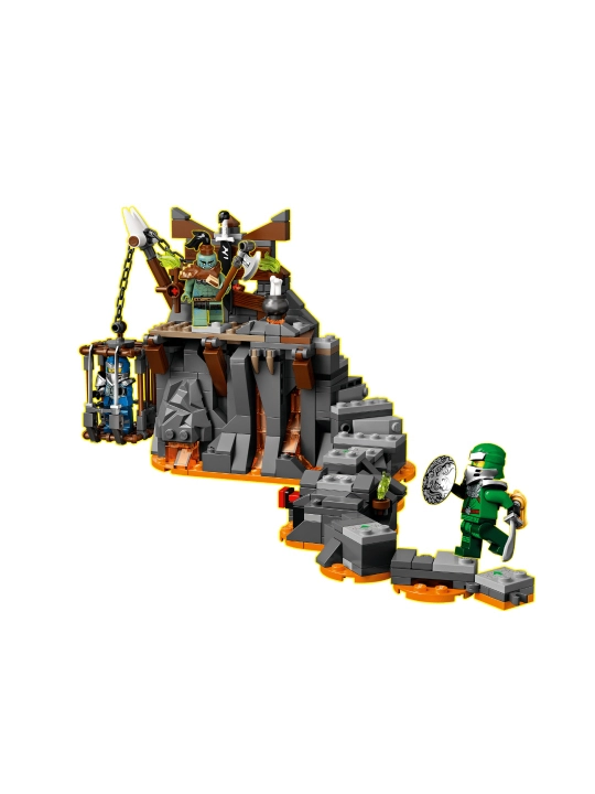 LEGO NINJAGO Bosh suyagi zindoniga sayohat konstruktor 71717, 401 detal