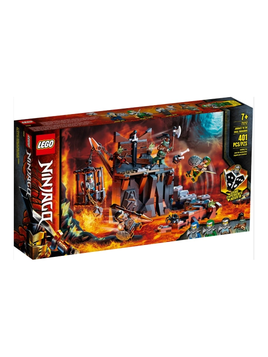 LEGO NINJAGO Bosh suyagi zindoniga sayohat konstruktor 71717, 401 detal