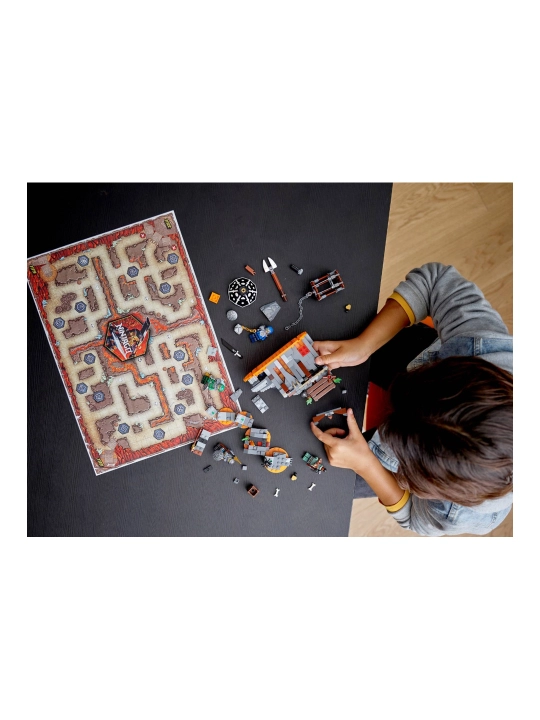 LEGO NINJAGO Bosh suyagi zindoniga sayohat konstruktor 71717, 401 detal