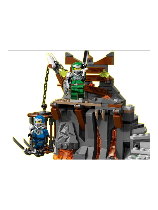 LEGO NINJAGO Bosh suyagi zindoniga sayohat konstruktor 71717, 401 detal