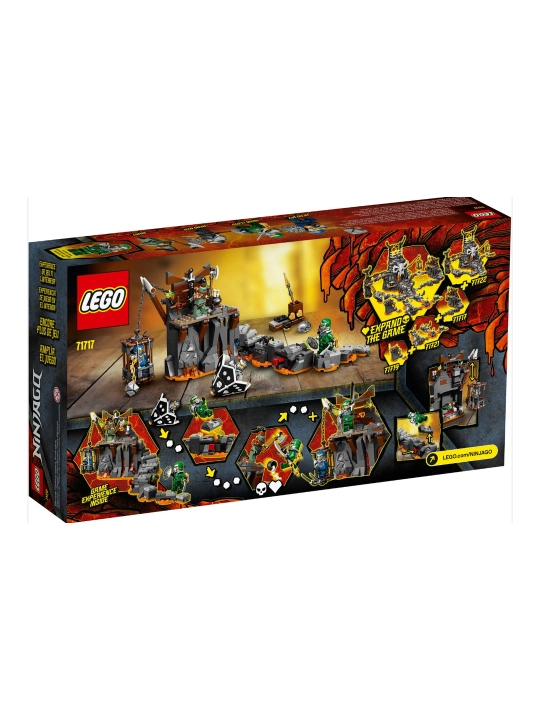 LEGO NINJAGO Bosh suyagi zindoniga sayohat konstruktor 71717, 401 detal