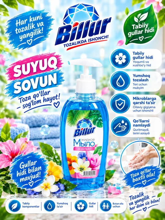 «Billur» жидкое мыло - 